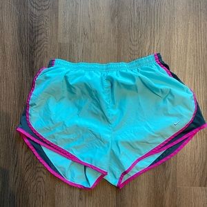 Teal Nike shorts